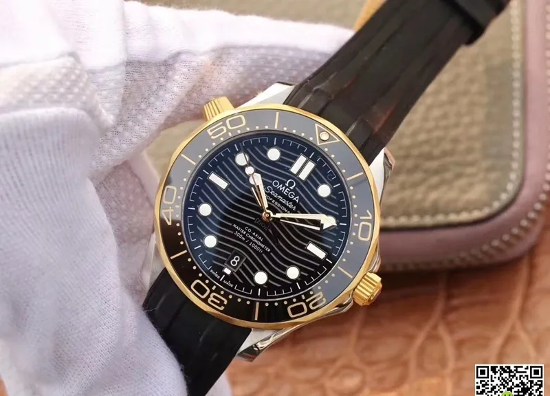 Omega Seamaster 210.22.42.20.01.001 VS Factory 1:1 Best Edition Replica Watch Black Strap